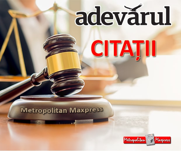 anunt citatii adevarul